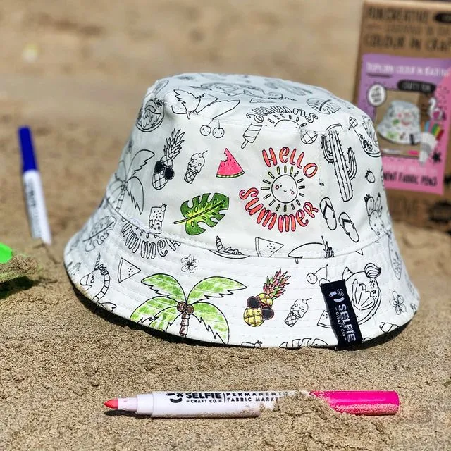 Tropicorn Reversible Colour In Beach Hat