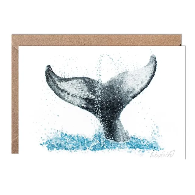 Whale Tale Greeting Card