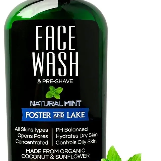 Foster and Lake- Face Wash Natural Mint