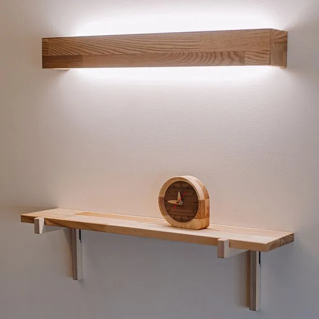 Wall lamp LED , Wood wall lamp LED, Wooden lamp