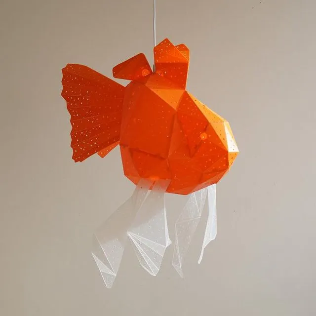 Giant Goldfish Lamps