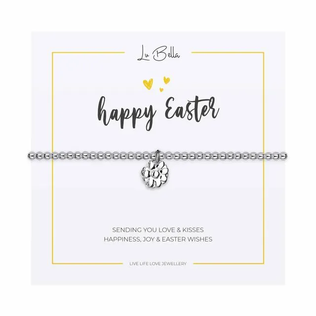 Happy Easter Sentiments Bracelet | Jewellery Gifts For Women