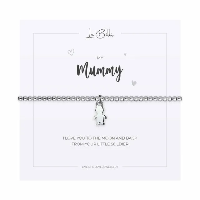 My Mummy / Boy Sentiments Bracelet | Jewellery Gifts For Women