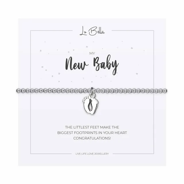 My New Baby Sentiments Bracelet | Jewellery Gifts For Women
