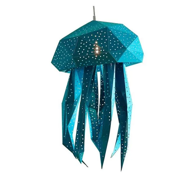 Jellyfish Lantern - Blue