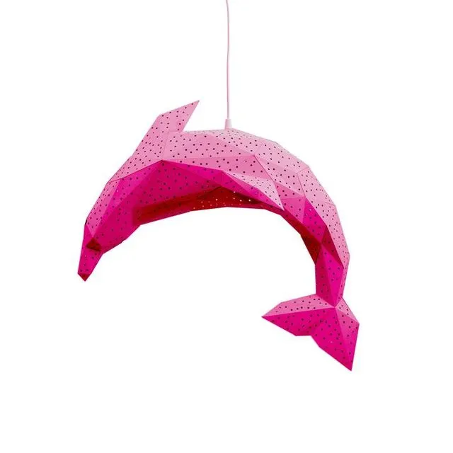 Dolphin Lantern - Pink