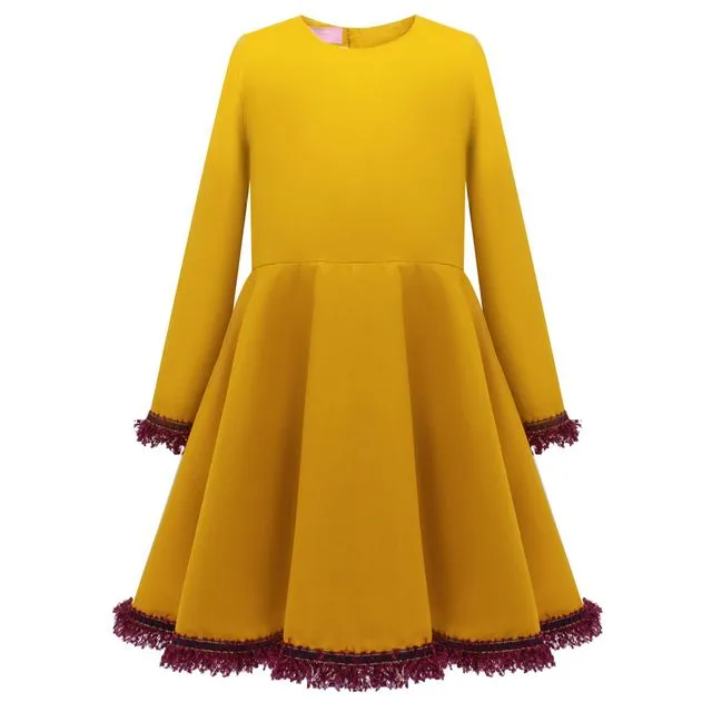 Elegant Dress in Yellow