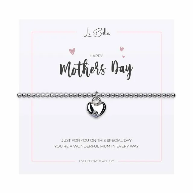 Happy Mothers Day Sentiments Bracelet | Jewellery Gifts For Women