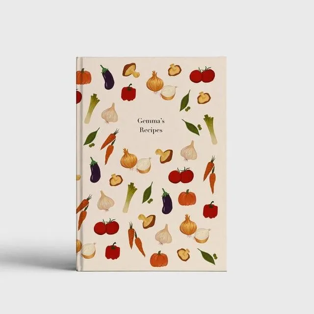 Vegetable A5 Notebook, Paper Type - Plain