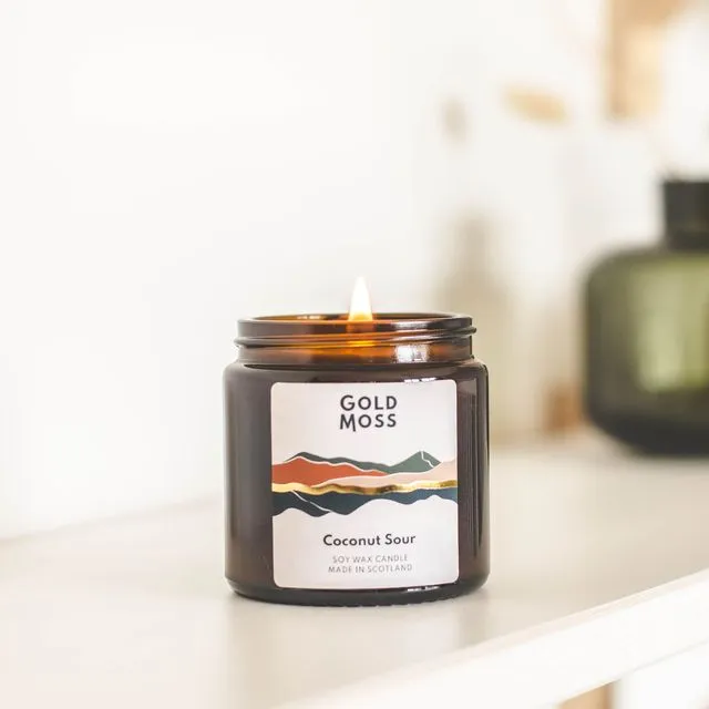 Coconut Sour | Soy Wax Candle | 25 Hours