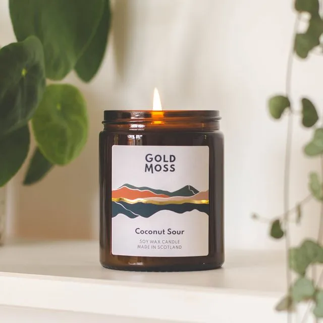 Coconut Sour | Soy Wax Candle | 40 Hours