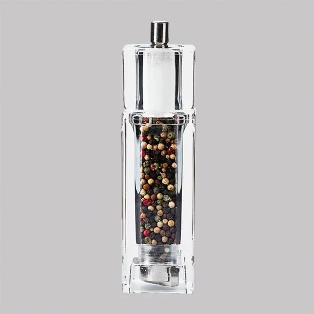 BINA Pepper mill with integrated salt shaker, filled, 16cm (Pack of 6)