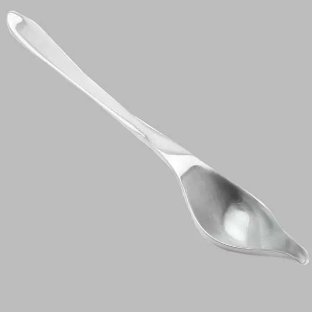 GOURMANDE Decoration spoon, stainless steel, 16.5cm (Pack of 12)