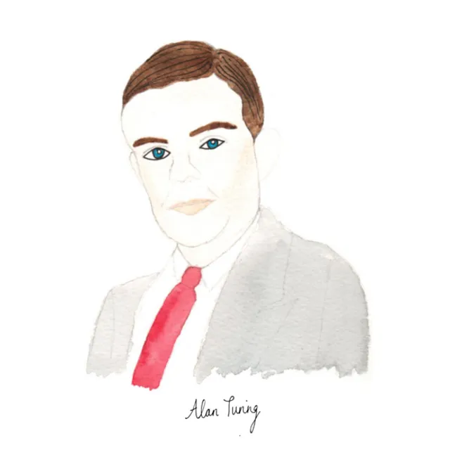 Alan Turing Print