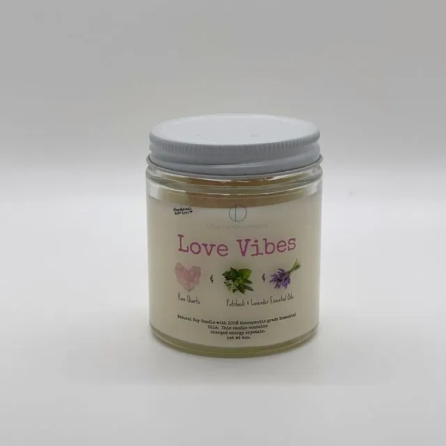 ‘Love Vibes’ 4oz Candle
