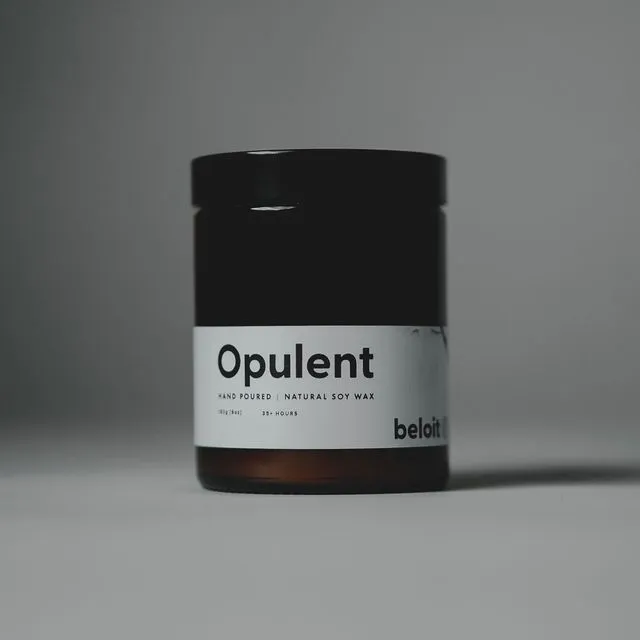 Opulent | Hand-poured | Soy Wax 180ml