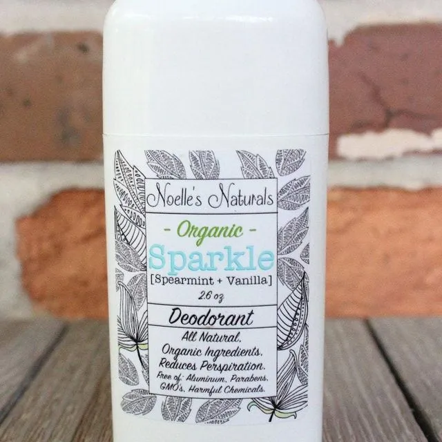 Organic Natural Deodorant – Sparkle