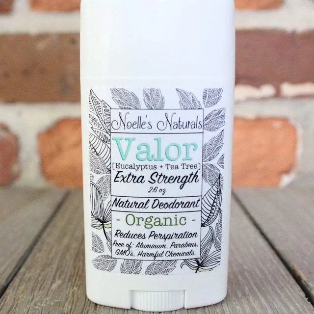 Organic Natural Deodorant – Valor