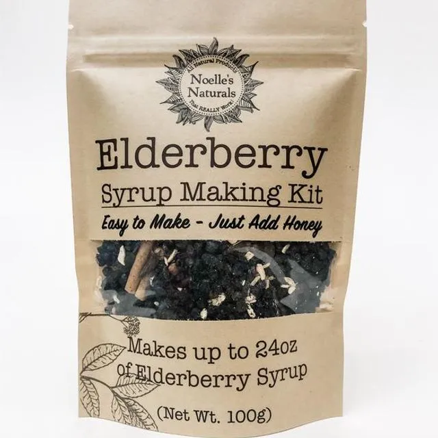 Organic Elderberry Syrup Making Kit