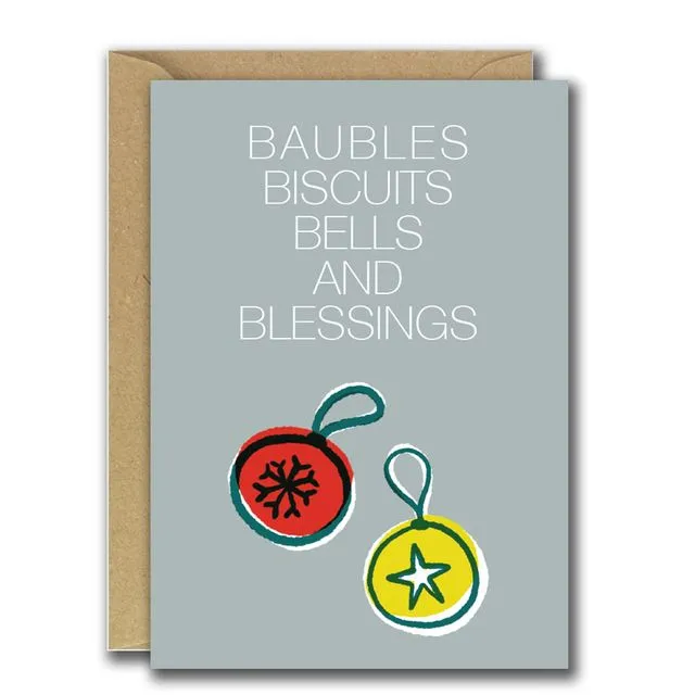 Baubles, Biscuits, Bells and Blessings