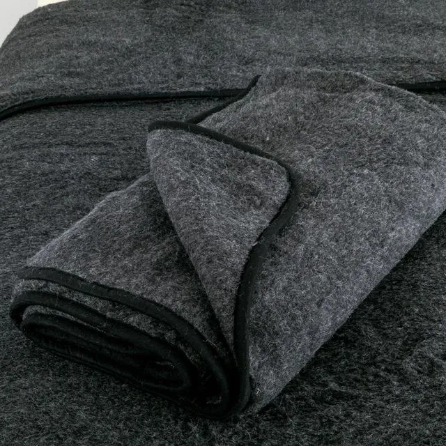 Merino Wool Blanket 170 - Grey