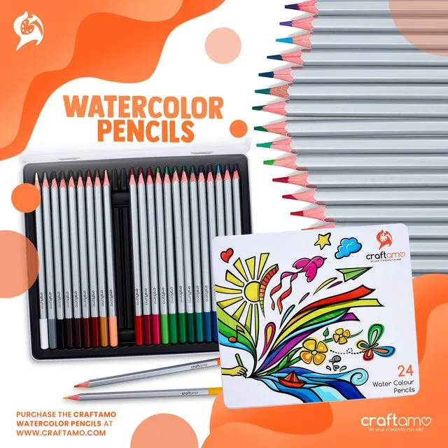 Watercolour Pencils (Pack 24)