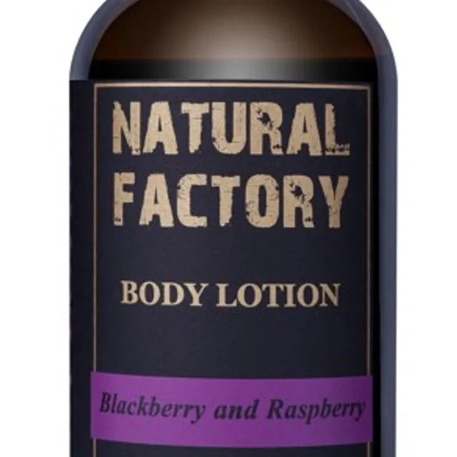 Organic Body Lotion - Blackberry and Raspberry 250ml