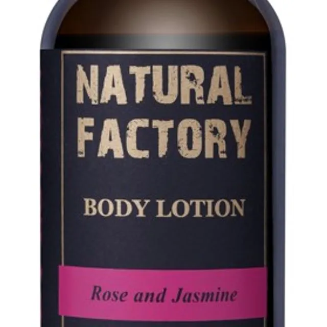 Organic Body Lotion - Rose and Jasmine 250ml