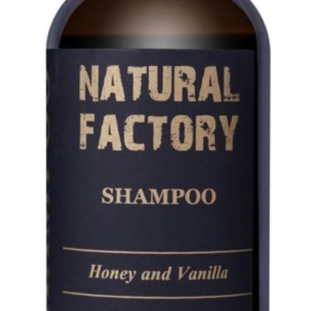 Organic Shampoo - Honey and Vanilla 250ml