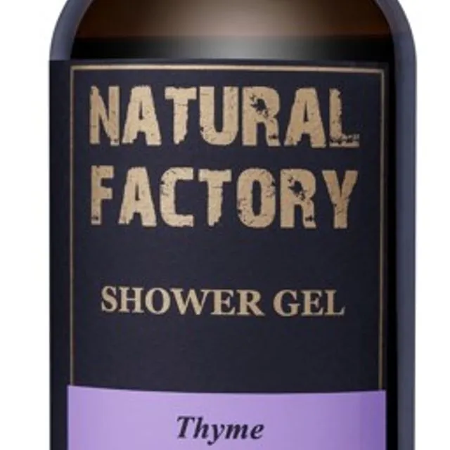 Organic Shower Gel - Thyme 250ml