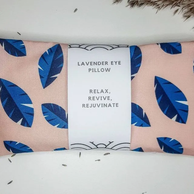 Lavender eye pillow-Reflexology-yoga-relaxation-natural sleep aid-lavender eye mask-Reflexology mask-pink-pillow & storage
