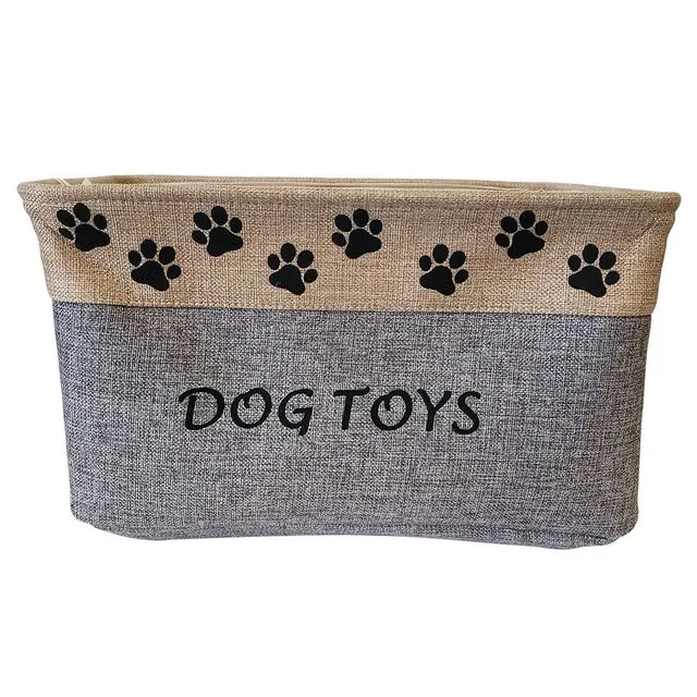 Dog Toy Fabric Storage Container