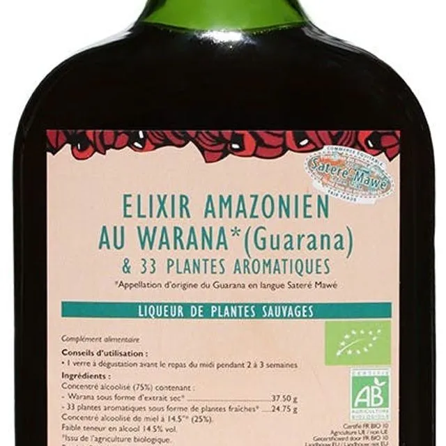 Elixir Au Warana (34 Plantes Aromatiques, Boisson Alcoolisée) (Pack of 6)