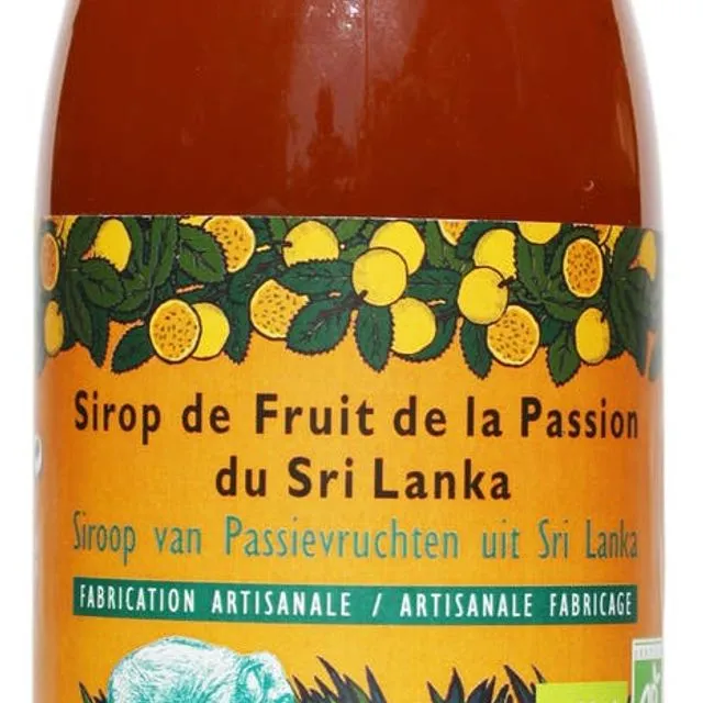 Organic Passion Fruit Syrup
