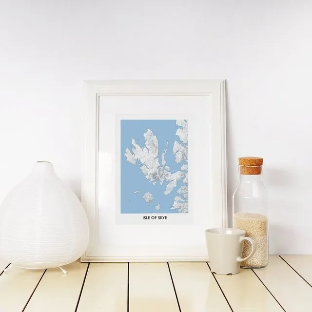 Isle of Skye - Topological map, Unframed