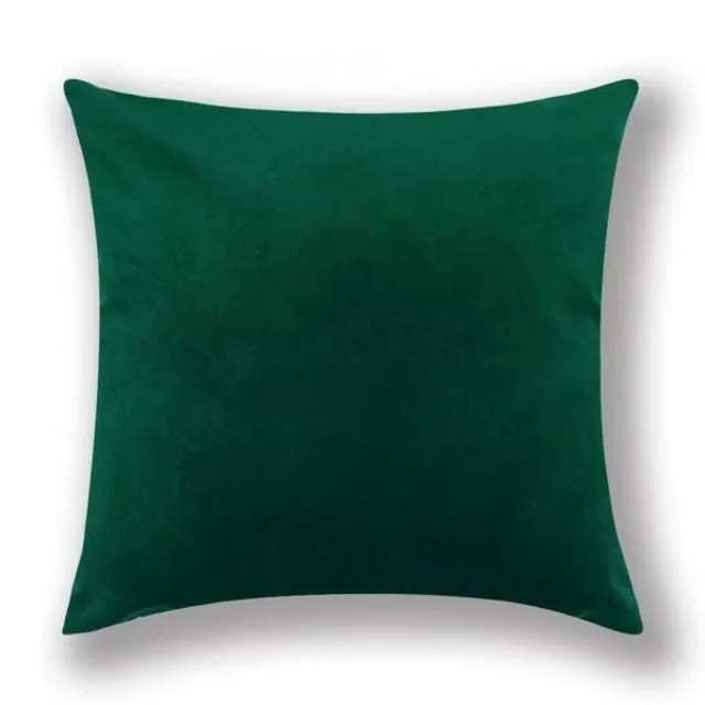 Cushion Cover Velvet - Army Green