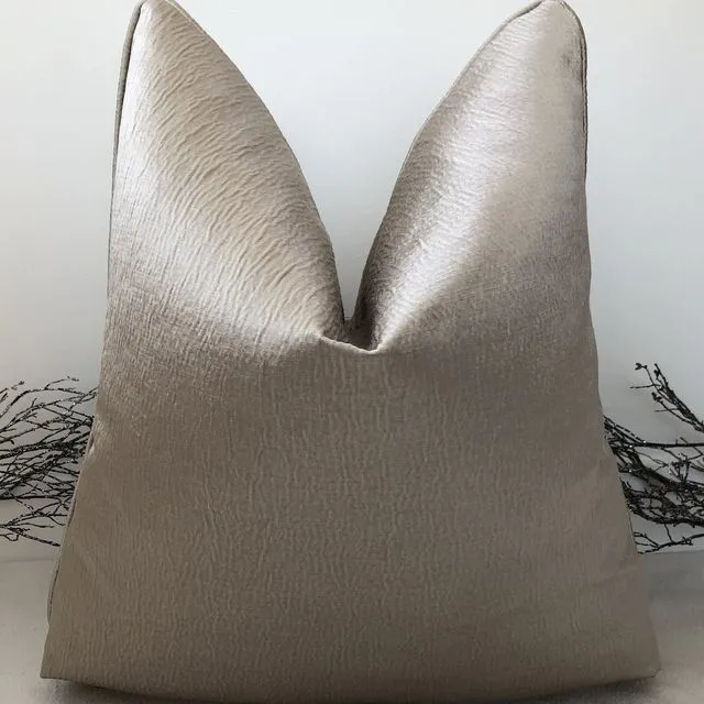 The Marella Putty 20" Cushion/Cover Non-Piped