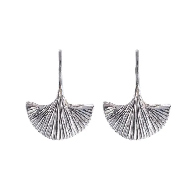 Carmen small silver earrings