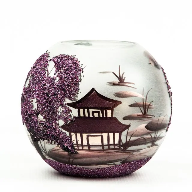 Glass table vase 5578/180/855