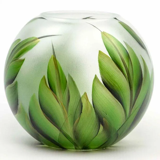 Glass table vase 5578/180/sh124.1