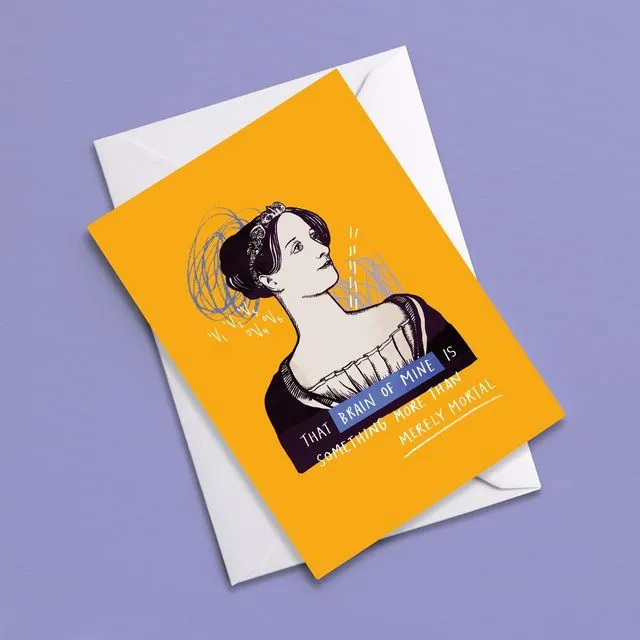 Ada Lovelace Quote Card - Pack of 6