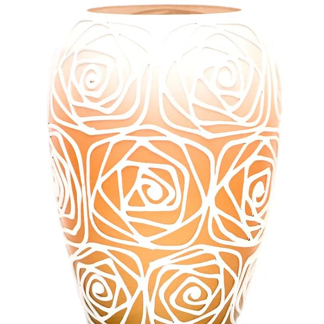 Glass table vase 9381/200/sh120.1