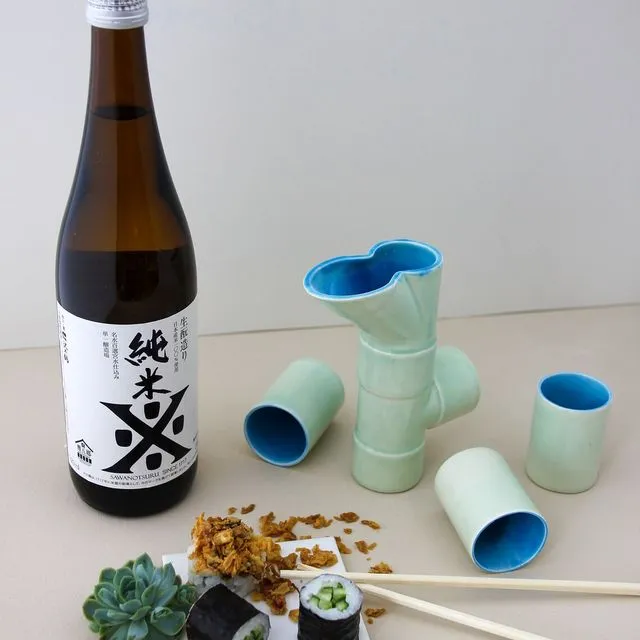 Sake set - Green