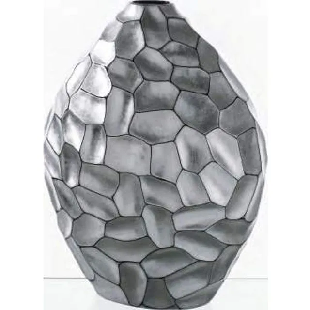 Vase Silver Stone
