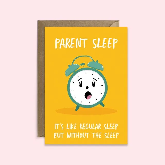 Parent Sleep Baby Card (Case of 6)