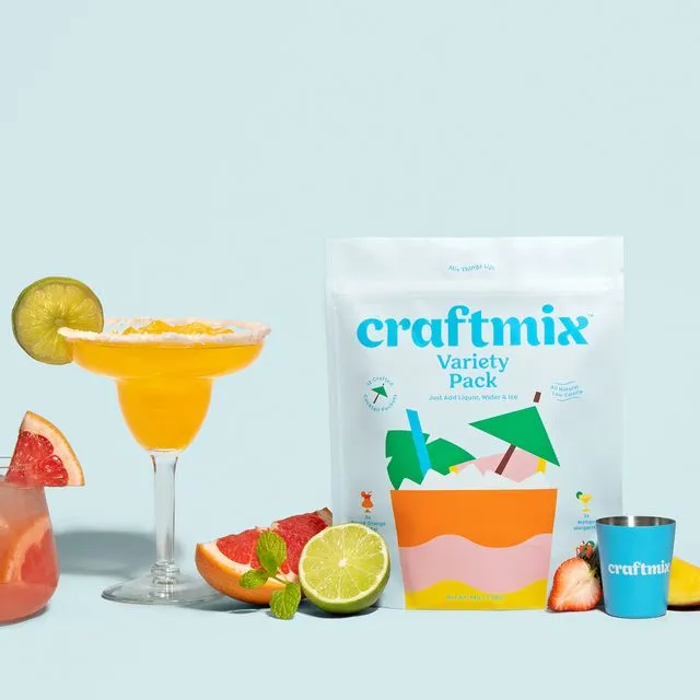 Variety Pack Cocktail Mixers - 12 Pack by Craftmix