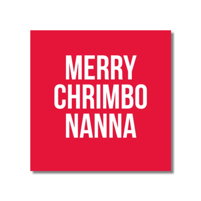 MERRY CHRIMBO NANNA