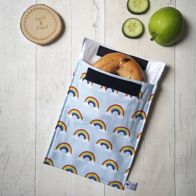 Reusable Sandwich Bag // Rainbow