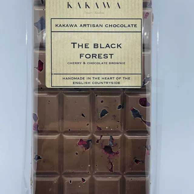 The Black Forest Milk Chocolate, 12 Bar Pack