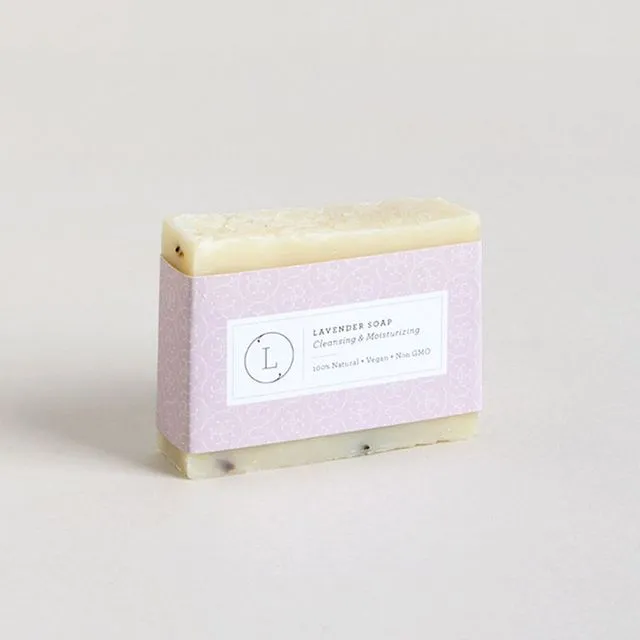 Lavender Soap Bar- Cold Process/Hand Made Soap- Vegan Skincare Gift
